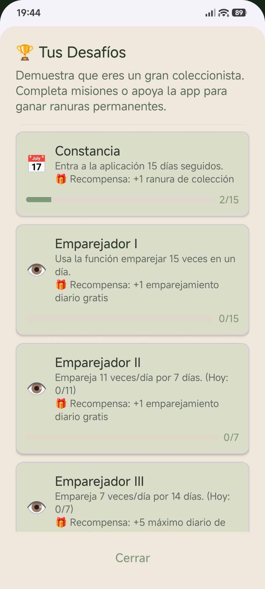 El Archivador - Desafíos