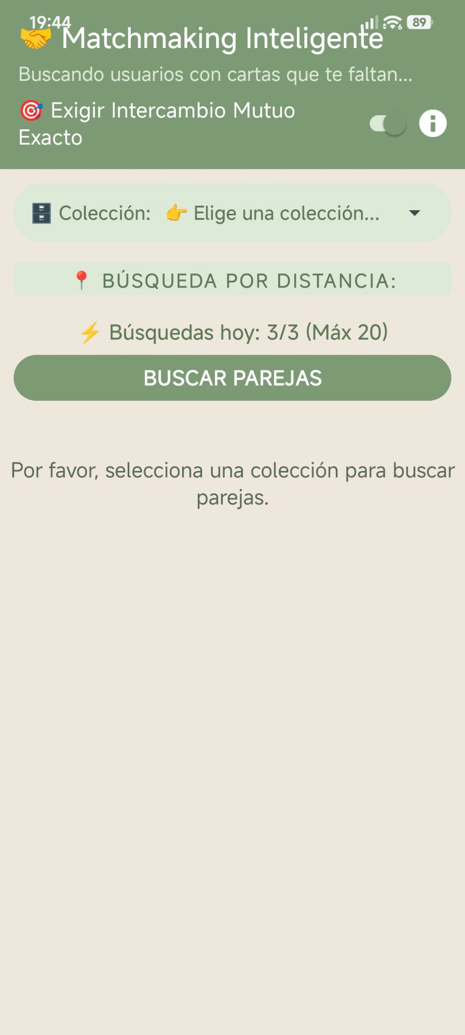 Matching inteligente de El Archivador
